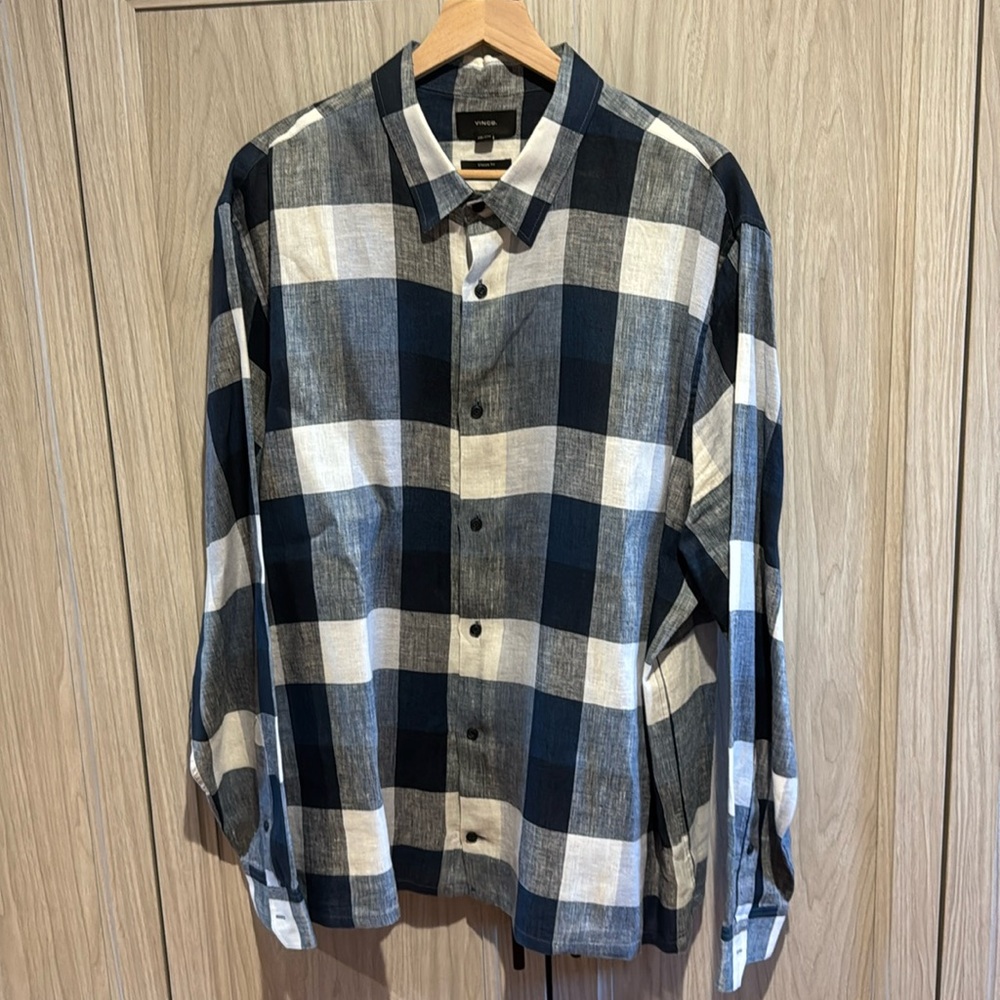 Linen Button Down